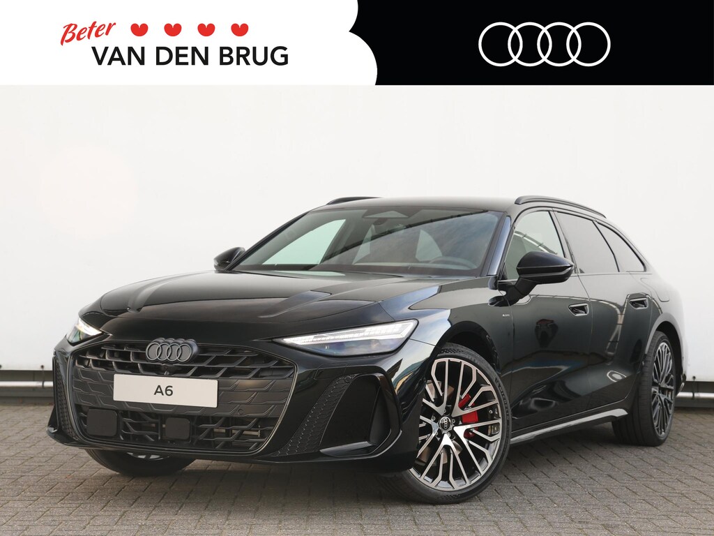 Audi A6 Avant S edition e-hybrid 220 kW / 299 PK Avant | Zwart optiek | B & O | Trekhaak | Akoestisch glas |