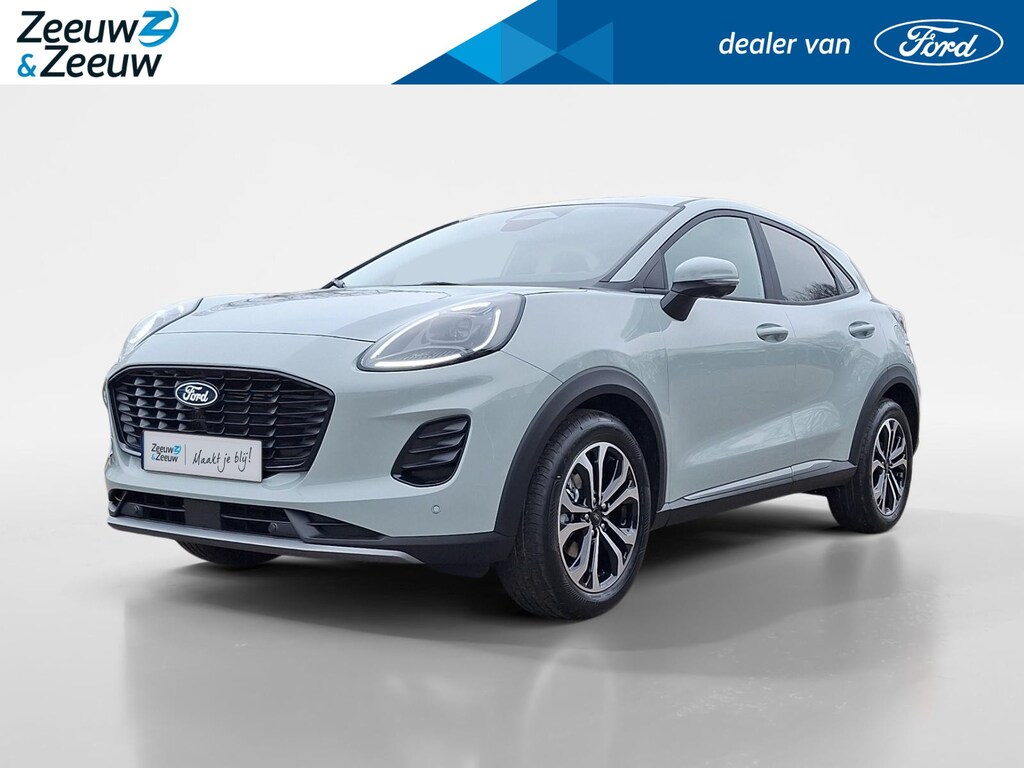 Ford Puma 1.0 EcoBoost Hybrid Titanium | Te Bestellen | Actiekorting tot €5000,- | Private Lease vanaf €449 P/M | Adaptieve Cruise Control | Dodehoek Detectie | Winter Pack
