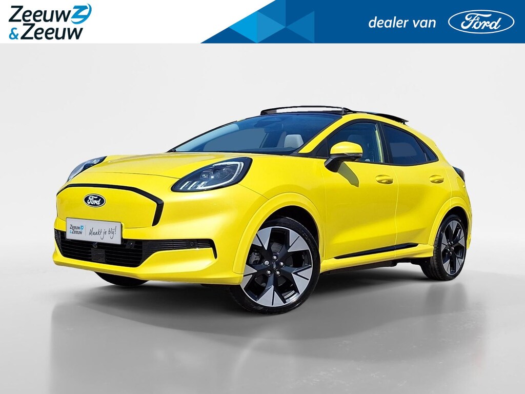 Ford Puma Gen-E Premium 44 kWh | Nieuw te bestellen | €3000,- korting | Winterpack | Driver assistancepack | 19" Lichtmetaal | Panoramadak | Matrix Led Koplampen | Adaptive cruisecontrol | 360Camera | Nieuw te bestellen! |