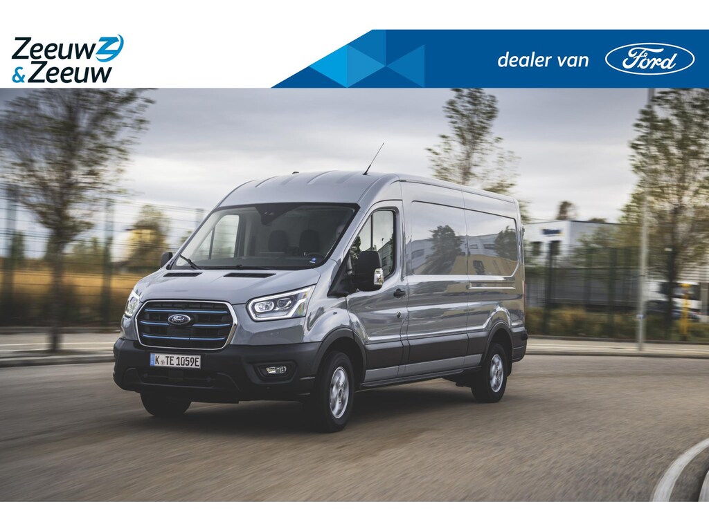 Ford E-Transit 350 L3H2 Trend 89 kWh Long Range | Tot 402 km | 22 kW AC laden | TE BESTELLEN VOERTUIG | Nu 0,99% rente op Financial Lease | Parkeersensoren voor en achter | Apple Car Play / Android Auto