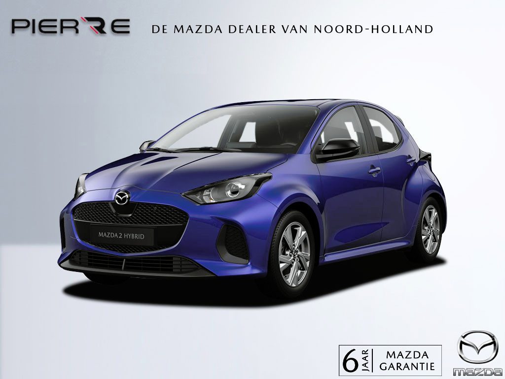 Mazda 2 Hybrid 1.5 Exclusive-line AUTOMAAT NAVI D.M.V APPLE CARPLAY / ANDROID | ACHTERUITRIJCAMERA | 16 INCH LMV 10 YEARS DEAL: €3.000,- EXTRA INRUIL
