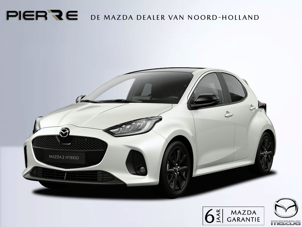 Mazda 2 Hybrid 1.5 Homura Plus AUTOMAAT NAVI | ACHTERUITRIJCAMERA | PANORAMADAK | WINTERPAKKET 10 YEARS DEAL: €3.000,- EXTRA INRUIL