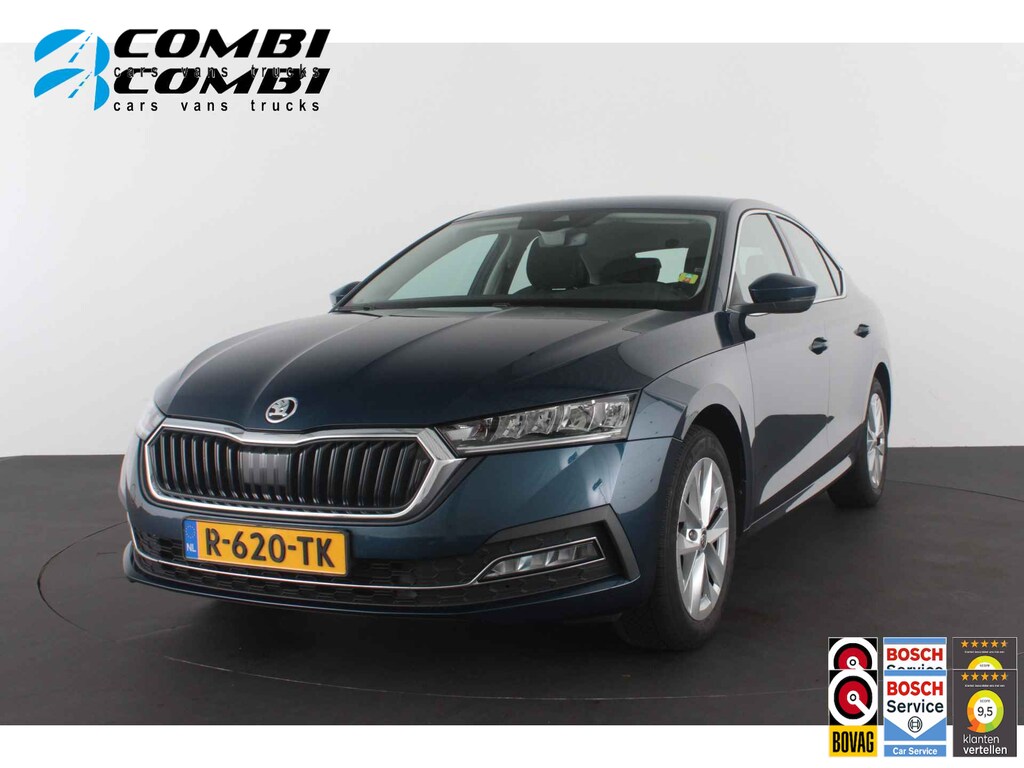 Skoda Octavia 1.5 e-TSI Business Edition Plus 150pk DSG/Lava Blue Metallic/Cruise control adaptief