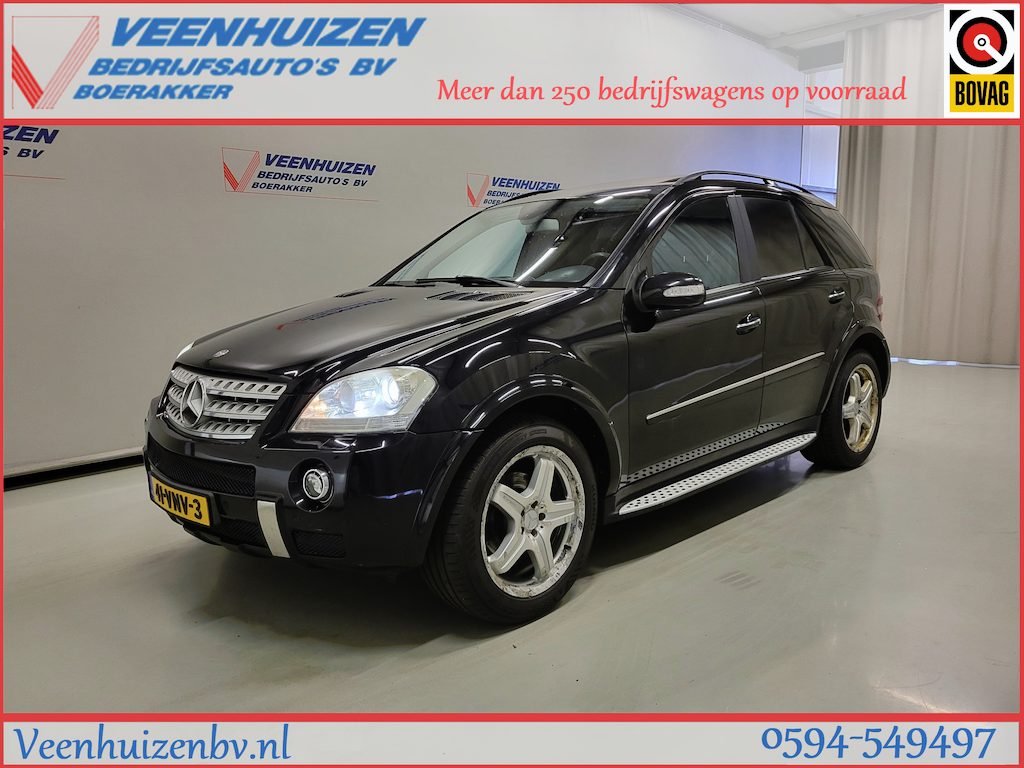 Mercedes-Benz ML-klasse 320CDI 225PK AMG Grijs Kenteken Automaat!