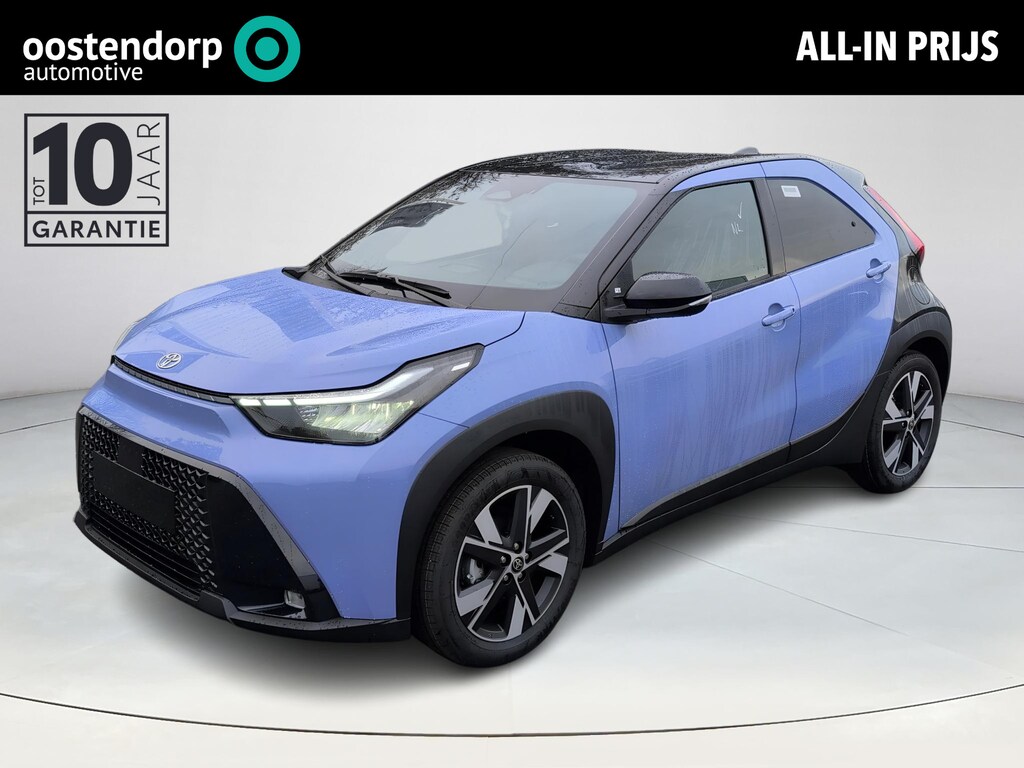 Toyota Aygo X Hybrid 115 pulse | Android Auto | Apple Carplay | Lavender met zwart dak | Automaat | NIEUWE AUTO