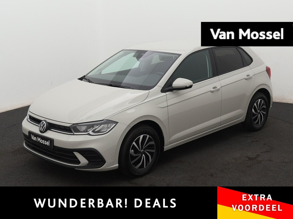 Volkswagen Polo 1.0 TSI Life Edition 95 PK | Keyless access | Apple Carplay draadloos | Camera | Navigatie | 15" Lichtmetalen velgen | LED Koplampen | Android Auto draadloos | Parkeersensoren | Adaptive cruise control |