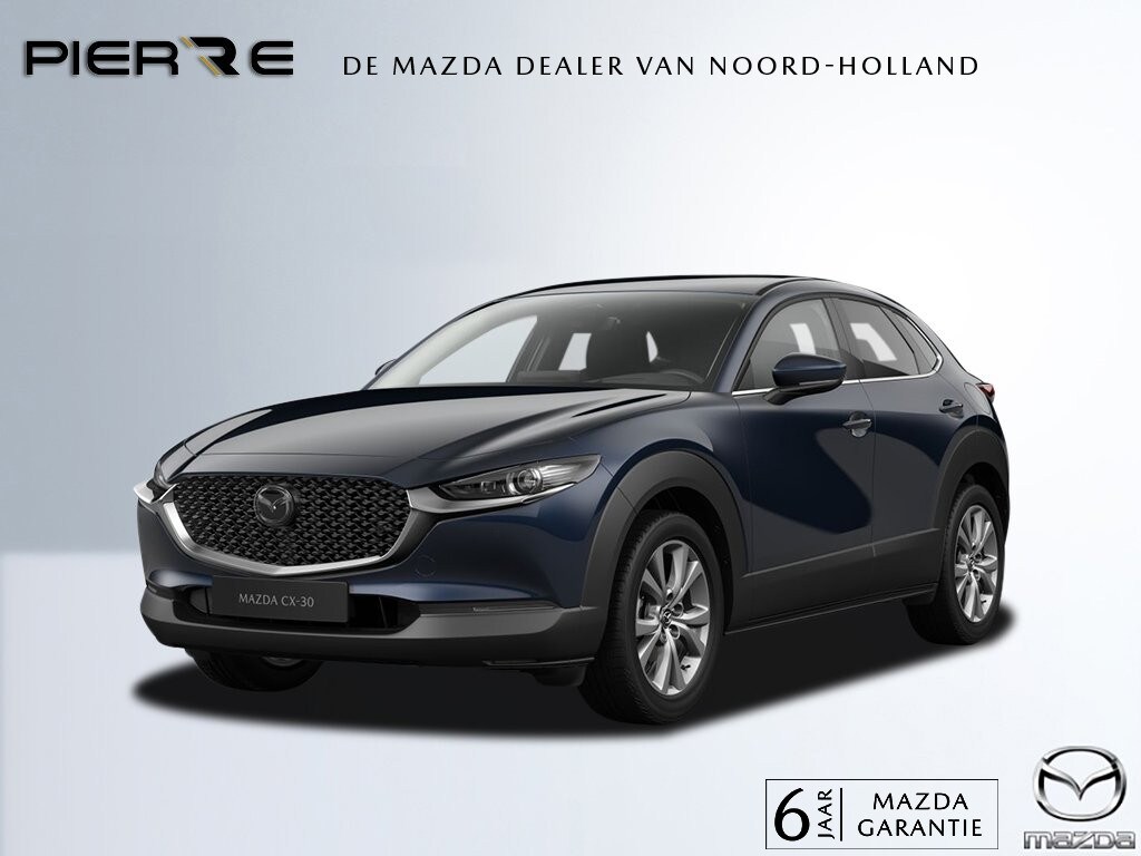 Mazda CX-30 2.5 e-SkyActiv-G M Hybrid AUTOMAAT Takumi NAVI | ACHTERUITRIJCAMERA | PARKEERSENSOREN 10 YEARS DEAL: €3.500,- EXTRA INRUIL