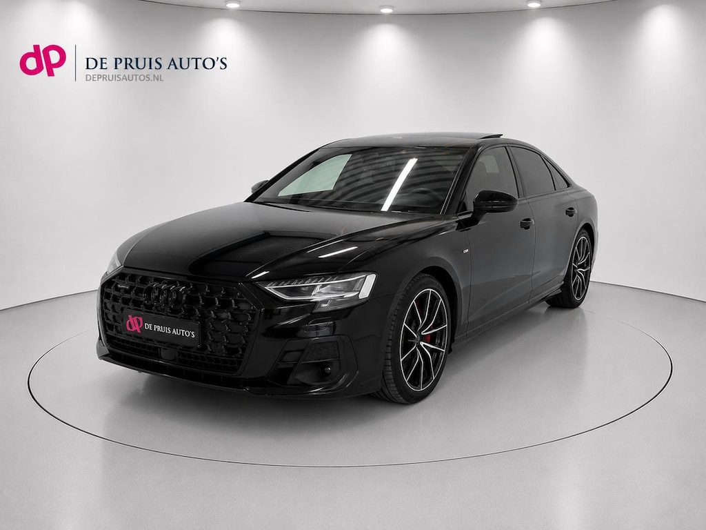 Audi A8 60 TFSI e quattro Matrix Pano HeadUp B&O softclose 20inch Garantie tot 08-10-2029 Memory Masage Stoelkoeling Verwarmd stuurwiel