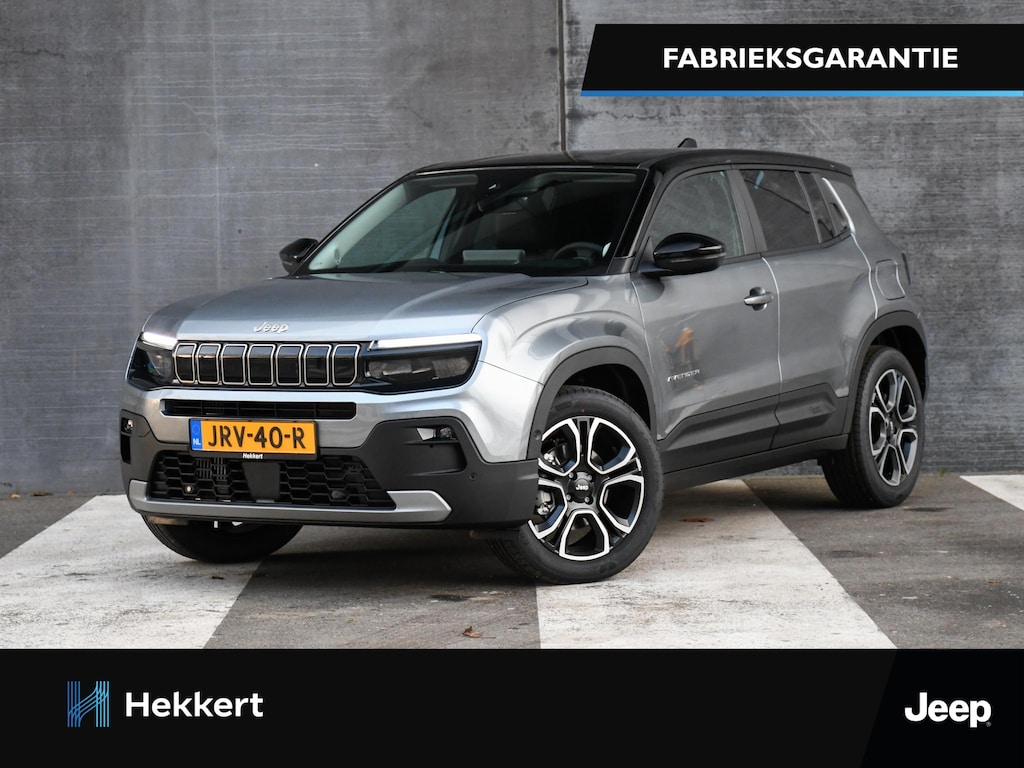 Jeep Avenger Summit 1.2 e-Hybrid 110pk Automaat WINTER PACK | 18''LM | DODE HOEK | JBL SOUND | PDC + CAM. | ADAPT. CRUISE