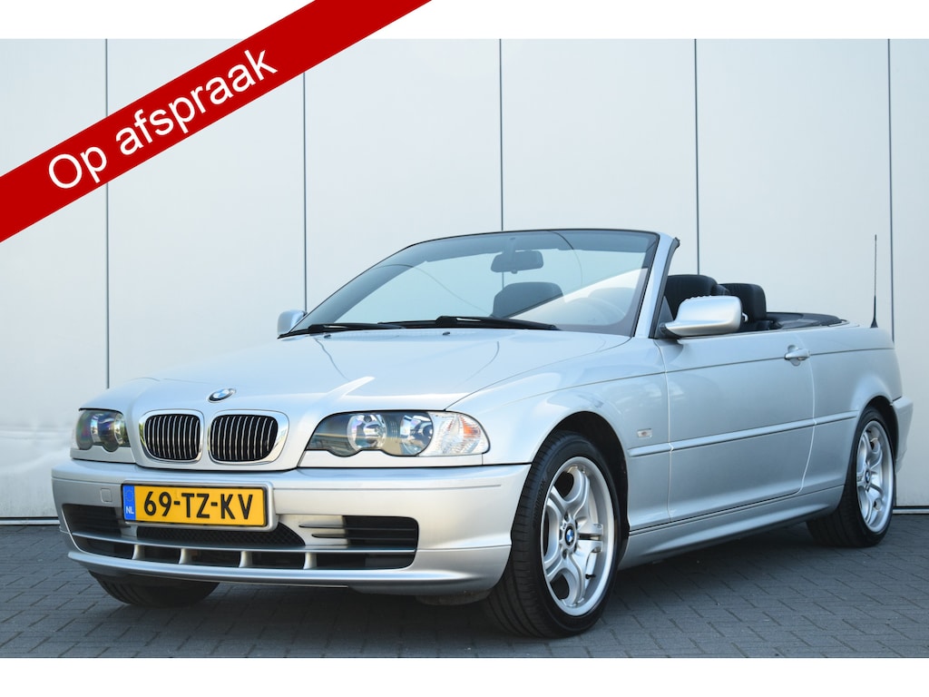 BMW 3-Serie Cabrio 318Ci Executive Automaat Leer Titansilver