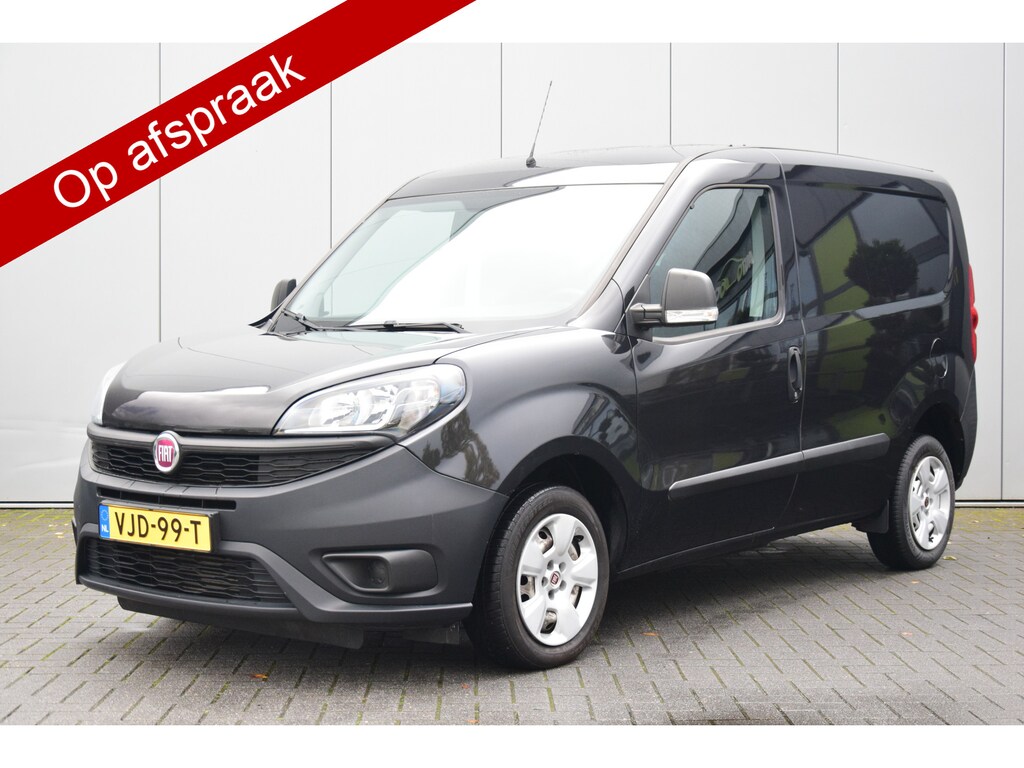 Fiat Doblò Cargo 1.3 MJ L1H1 Airco Audio/Bluetooth Dakdragers Trekhaak 42dkm!