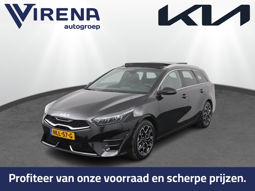 Kia Ceed Sportswagon 1.5 T-GDi GT-Line Automaat - Kantel/schuifdak - Navigatie - Adaptive Cruisecontrol - Achteruitrijcamera - Parkeersensoren - - Fabrieksgarantie tot 04-2032
