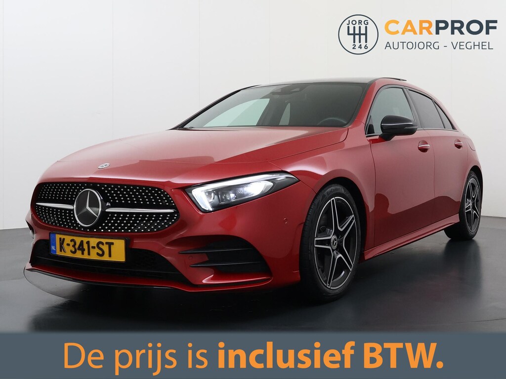 Mercedes-Benz A-klasse 180 Business Solution AMG Panoramadak | Memory | Camera | Stoelverwarming |