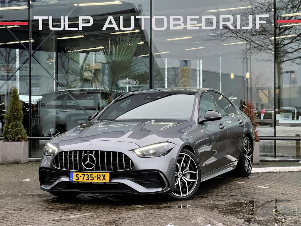 Mercedes-Benz C-klasse 300 AMG Line Pano 360Cam Burmester 19"LMV