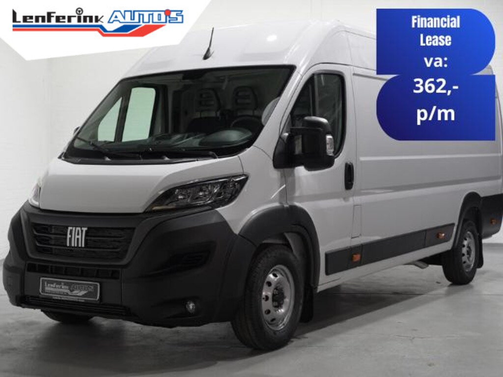 Fiat Ducato 2.2 MultiJet 140 pk L4H2 Airco, BPM vrij Airco, BPM vrij, Cruise control, DAB+, PDC achter, 3-Zits, Nieuw