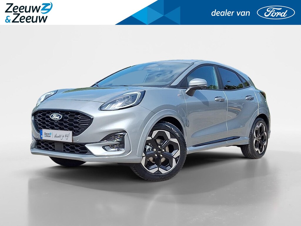 Ford Puma 1.0 EcoBoost Hybrid ST-Line X | !gratis automaat! | 4000,- Ford Voordeel | Winterpack | Driver assistancepack | 360Camera | Adaptive cruisecontrol | Dodehoekdetectie | El. Achterklep |