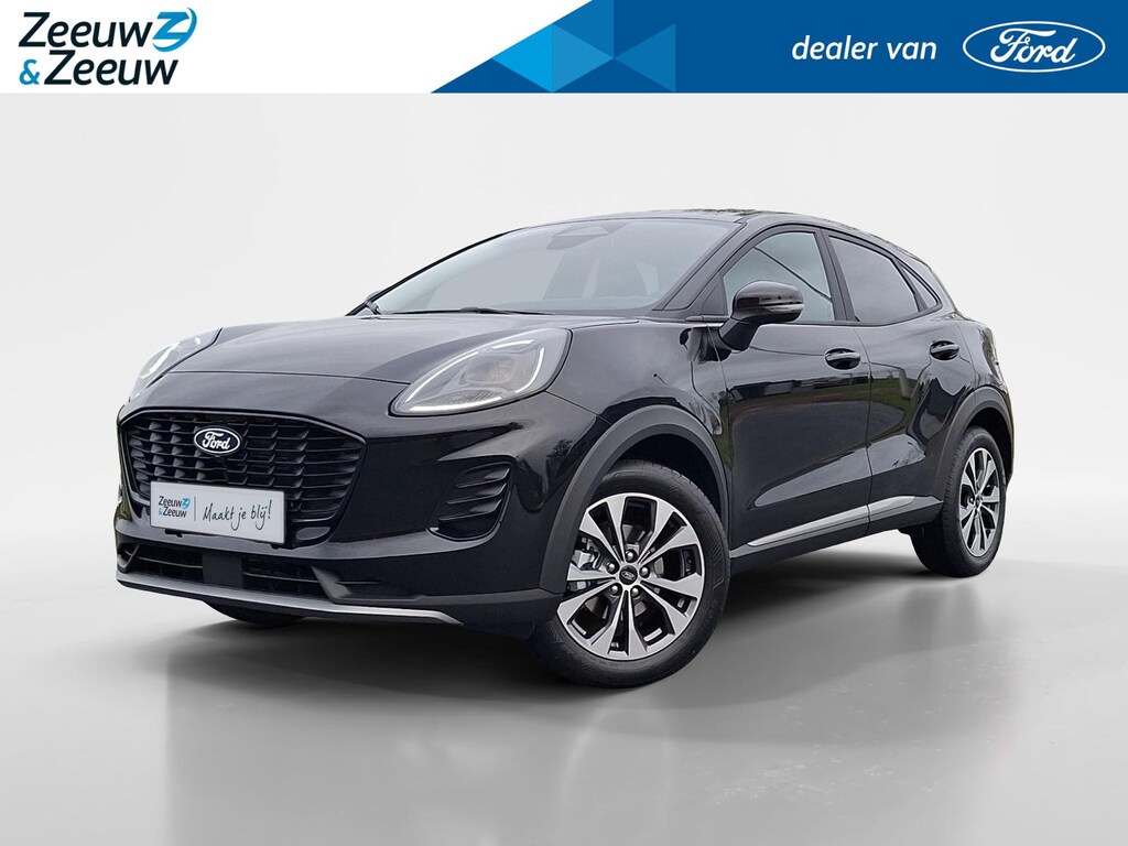 Ford Puma 1.0 EcoBoost Hybrid Titanium | !gratis automaat! | Automaat | Winterpack | Camera | Climate Control | Parkeersensoren | Navigatie | 17" Lichtmetaal | Nieuw te bestellen! |