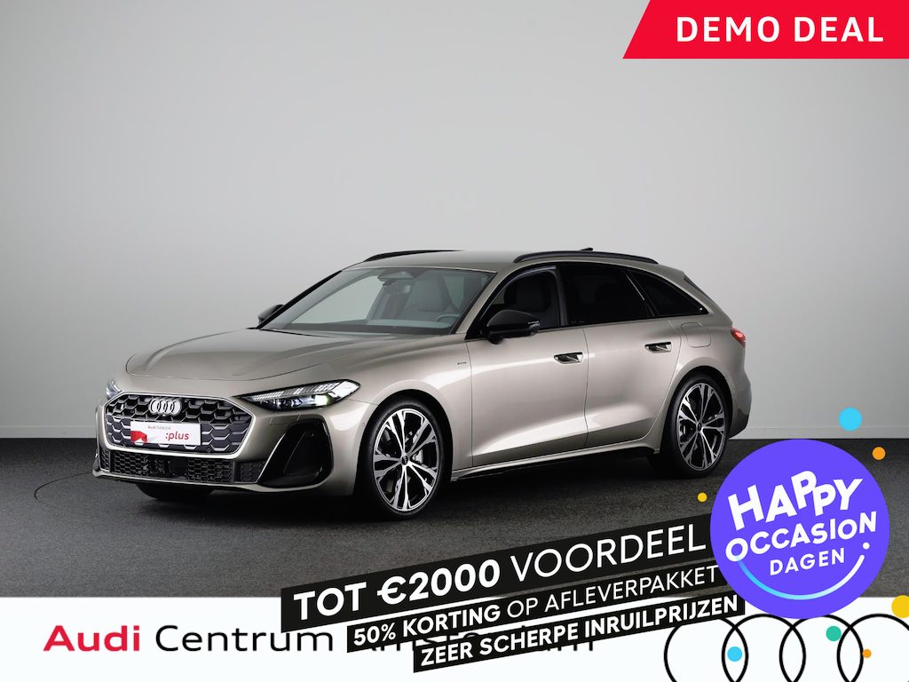 Audi A5 Avant S edition e-hybrid 299 pk Private lease vanaf € 1.105,-| Bang & Olufsen premium 3D | Techniekpakket plus | Elektrische stoelen met memory | Lederen bekleding | S-line interieur