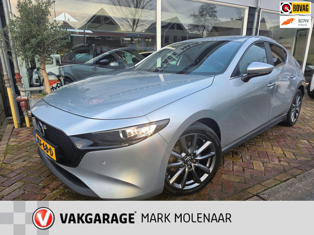 Mazda 3 2.0 e-SkyActiv-G M Hybrid 122 Luxury,mooie uitstraling