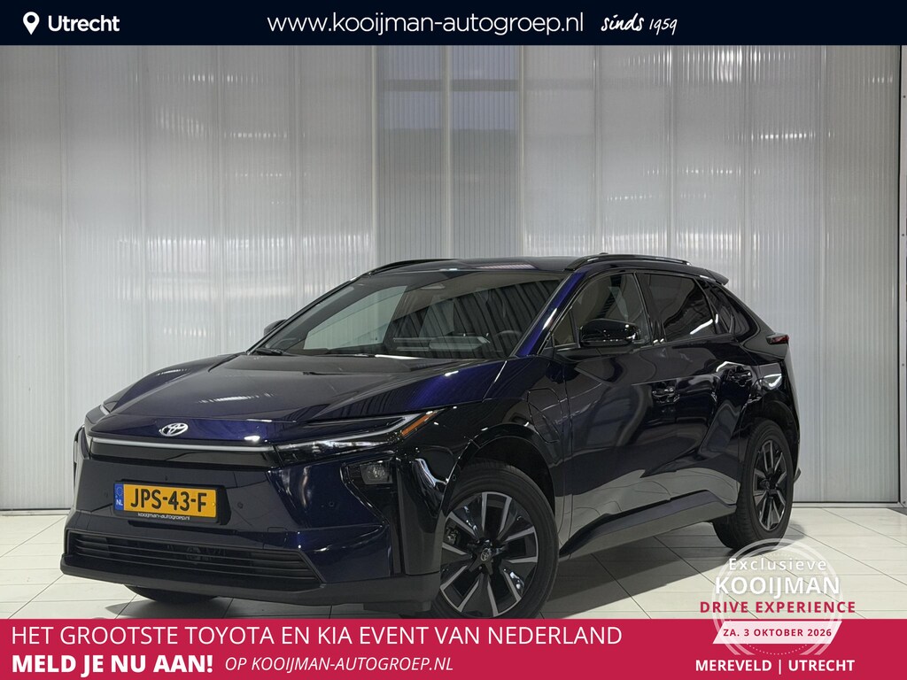 Toyota BZ4X Executive 73 kWh 16% Bijtelling , Lederen bekleding , 2x draadloos opladen mobiele telefoon , Stoel/stuurwielverwarming , Geheugen op de bestuurdersstoel , BTW auto , Orgineel NL