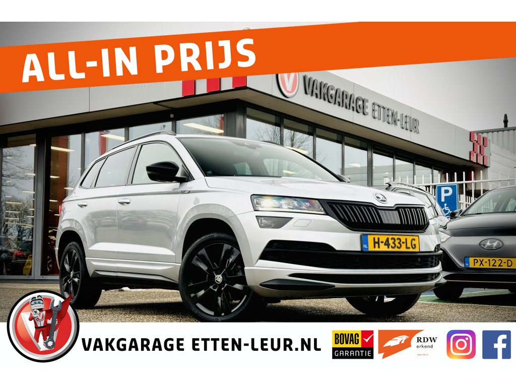 Skoda Karoq 1.5 TSI Sportline Business 150PK | ADAPTIEVE CRUISE | STOELVERWA