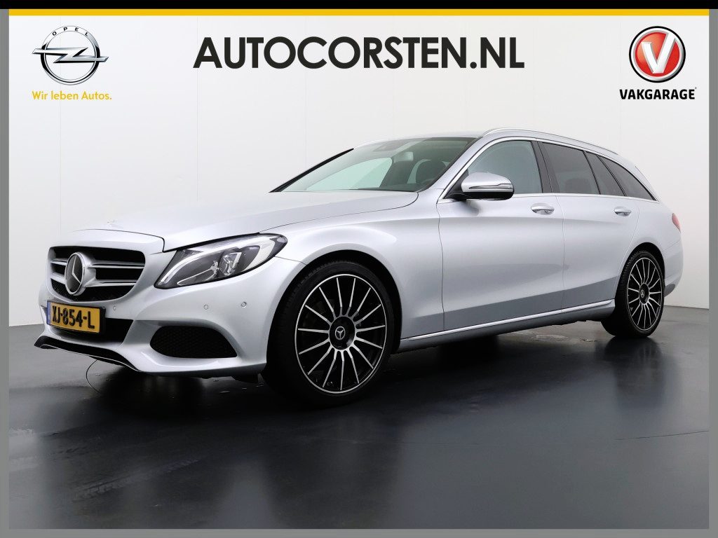 Mercedes-Benz C-klasse Estate C180 AUT-9 Trekhaak Adap.Cruise Distronic Plus Navi Ecc Pdc Premium Plus Comfort-Stoelen Led Stoelverwarming Elek.Stoelen Elek.Achterklep Isofix Lmv 19" Bluetooth