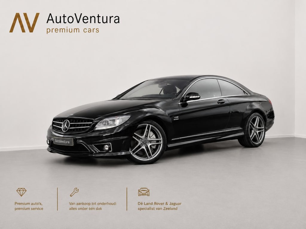 Mercedes-Benz CL AMG 65 l Cruise control l Softclose l Schuif-/kantel dak l Stoelkoeling l V12 l