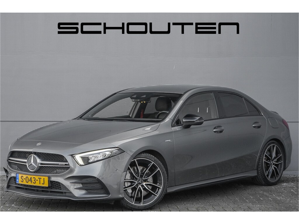 Mercedes-Benz A-klasse AMG 35 4MATIC Limousine Night Burmester HUD Stoelverw