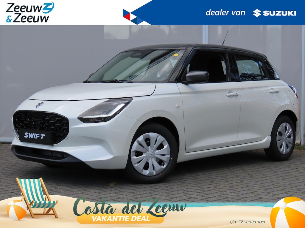 Suzuki Swift 1.2 Comfort | Actiekorting €2200 | Beperkte Voorraad | Private Lease vanaf €299 | Led verlichting | Smart entry systeem | Apple Carplay & Android auto |