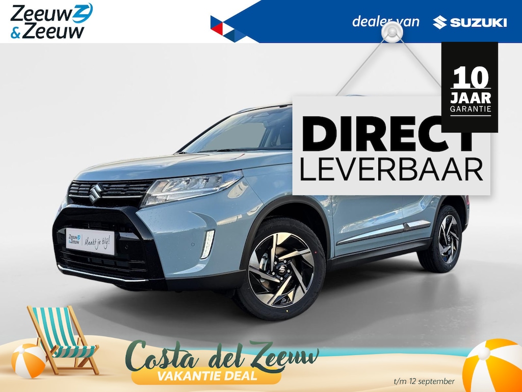 Suzuki Vitara 1.4 Style | VOORRAAD! €2200,- korting! | 1200kg Trekgew. | 17'' LM velgen | Apple Carplay & Android Auto | Parkeersensoren voor en achter
