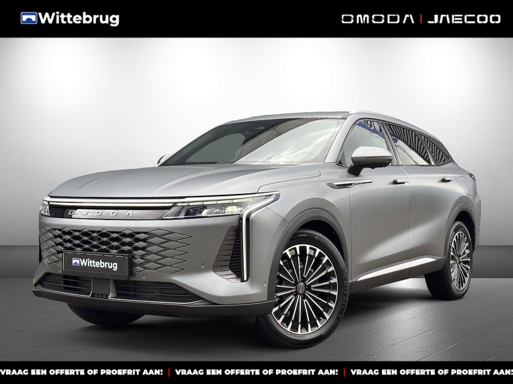 Omoda 9 SHS Premium Plug-In Hybride Automaat met 1100 km Range, Lederen bekleding, Elektrsiche stoelverstelling voor en achter