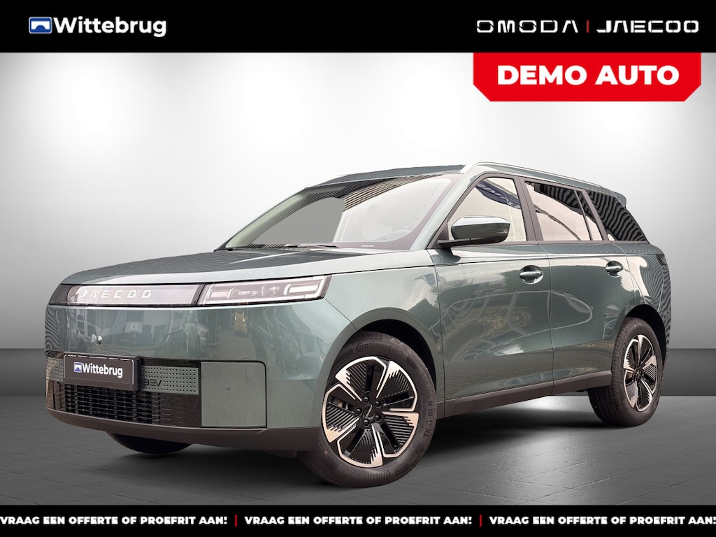 Jaecoo 5 EV Exclusive 61 kWh Demovoordeel: Volledig Elektrisch met 402 km WLTP RANGE, Lederen bekleding en Stoelverwarming Nu te bestellen en proef te rijden!