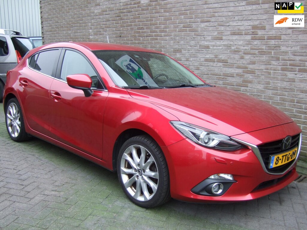 Mazda 3 2.0 HP GT-M 165 PK - Trekhaak - Leder - Stoelverwarming -