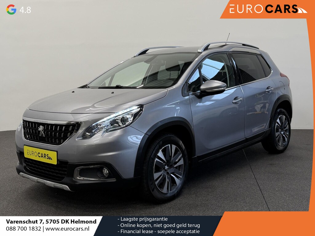 Peugeot 2008 1.2 PureTech Allure Automaat Navigatie Parkeersensoren achter Cruise Control Climate Control Half leder Lichtmetalen velgen Getinte ramen