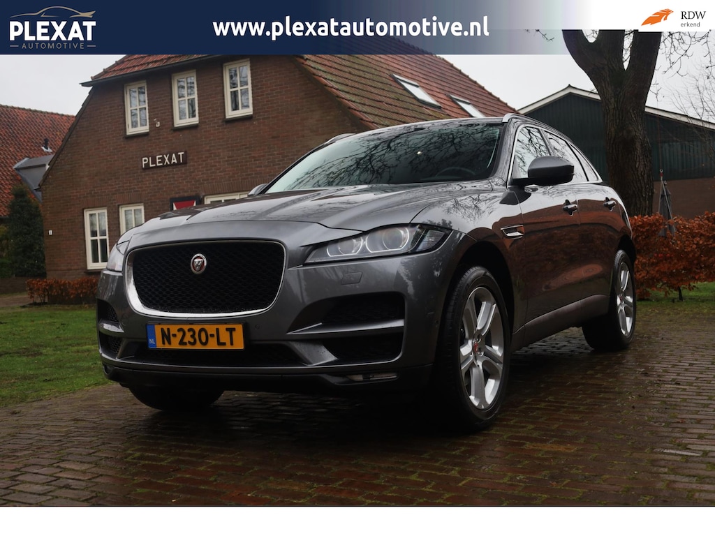 Jaguar F-Pace 3.0 S/C Portfolio AWD 35t Aut. | Slechts 91.000KM | Luxe Leder | Xenon | Historie | Virtual Dash | Meridian Sound