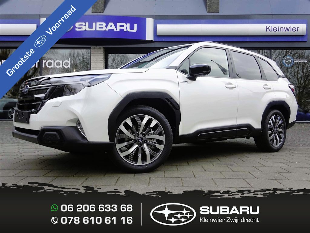 Subaru Forester Premium E-BOXER Crystal White Pearl | Modeljaar 2026 | 8 jaar volledige garantie