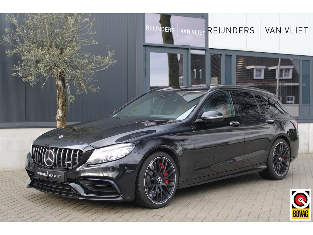 Mercedes-Benz C-klasse Estate 63S AMG 4.0-V8 Premium Plus Pack | Perform. Stoelen | Pan.Dak | ACC | Burmester | Designo |
