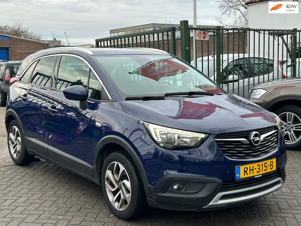 Opel Crossland X 1.2 Turbo Innovation 1e eigenaar dealer onderhouden360 Camera head up display apple carplay stoelverwarming