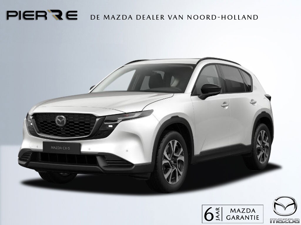 Mazda CX-5 2.5 E-SKYACTIV G 141 M AUTOMAAT HYBRID Exclusive-Line NAVI |19 INCH LMV | BOSE | APPLE CARPLAY / ANDROID | CAMERA 6 JAAR GARANTIE! NAVI | APPLE CARPLAY / ANDROID 12,9 INCH MAZDA CONNECT-SCHERM