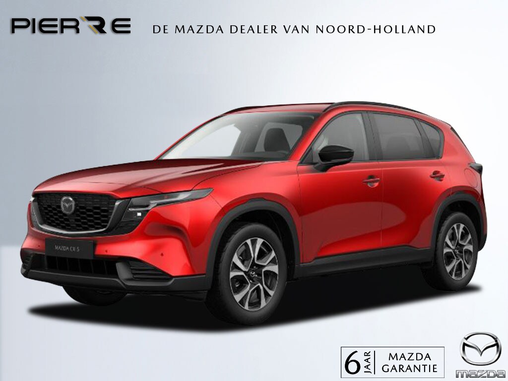 Mazda CX-5 2.5 E-SKYACTIV G 141 AUTOMAAT Exclusive-Line | NAVI | BOSE | CAMERA | 6 JAAR GARANTIE! NAVI | APPLE CARPLAY / ANDROID 12,9 INCH MAZDA CONNECT-SCHERM