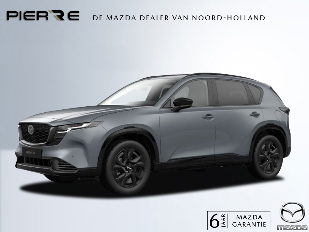 Mazda CX-5 2.5 E-SKYACTIV G 141 M AUTOMAAT HYBRID Homura LEDER INTERIEUR | 19 INCH LMV | LED | BOSE | 6 JAAR GARANTIE! NAVI | APPLE CARPLAY / ANDROID 15,6 INCH MAZDA CONNECT-SCHERM