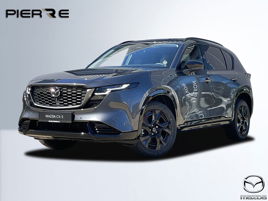 Mazda CX-5 2.5 E-SKYACTIV G 141 AUTOMAAT Homura | LEDER | 19 INCH | LED | BOSE | 6 JAAR GARANTIE! NAVI | APPLE CARPLAY / ANDROID 15,6 INCH MAZDA CONNECT-SCHERM