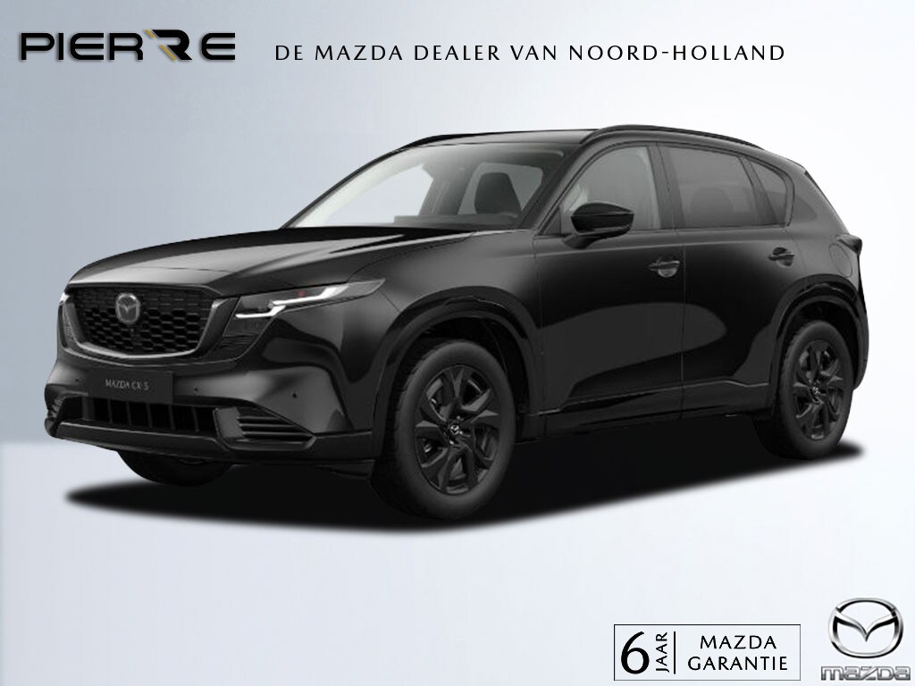 Mazda CX-5 2.5 E-SKYACTIV G 141 M AUTOMAAT HYBRID Homura LEDER INTERIEUR | 19 INCH LMV | LED | BOSE | 6 JAAR GARANTIE! NAVI | APPLE CARPLAY / ANDROID 15,6 INCH MAZDA CONNECT-SCHERM