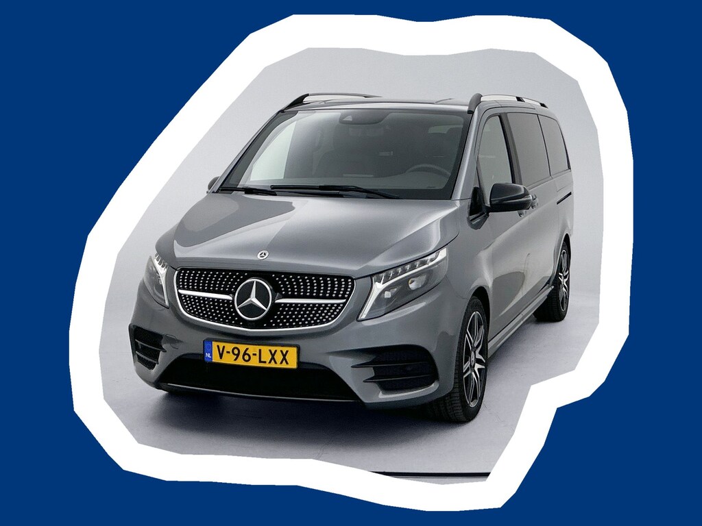 Mercedes-Benz V-klasse 250d Lang DC Avantgarde AMG Elektrische schuifdeuren Dubbele Cabine Night pakket Leder