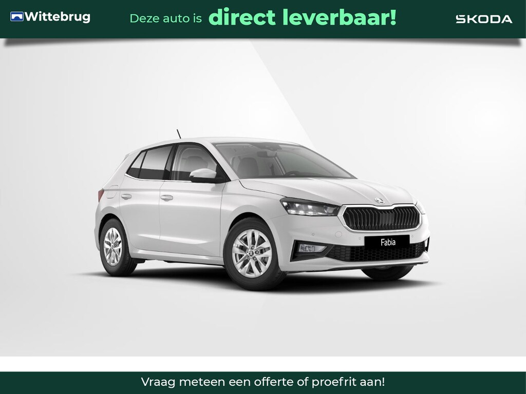 Skoda Fabia 1.0 TSI Selection / Metallic lak / €1000 inruilpremie