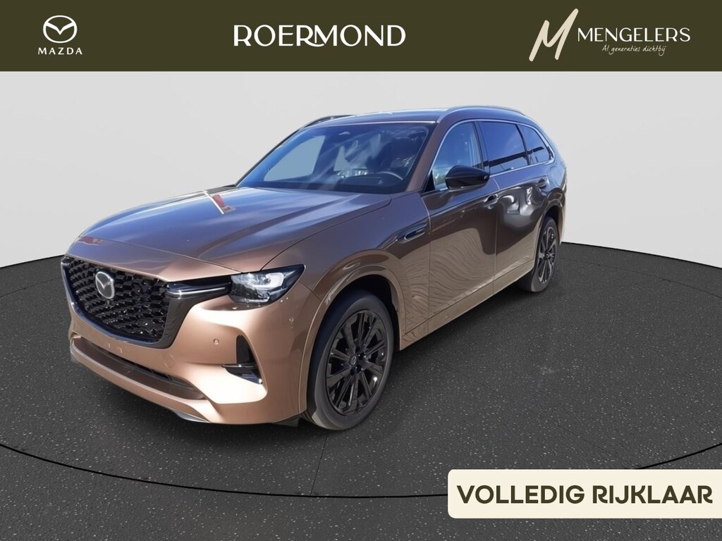 Mazda CX-80 2.5 e-SkyActiv PHEV Homura Plus | Rijklaar | Apple Carplay | Stoelverwarming | Elektrisch Panoramadak