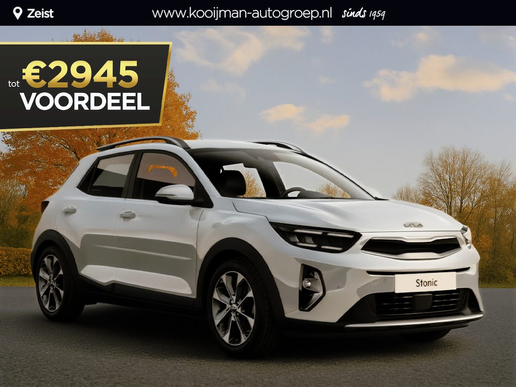 Kia Stonic 1.0 T-GDi MHEV DynamicLine Nu €2.945,- voordeel! Nu tijdelijk extra scherp geprijsd!