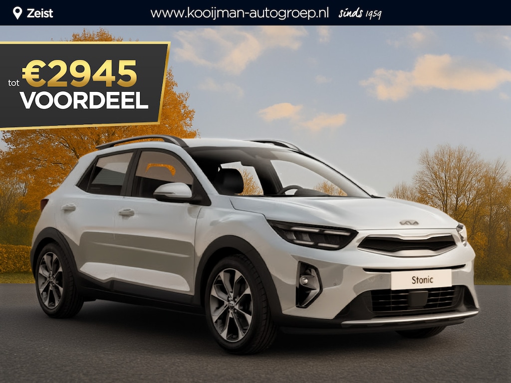 Kia Stonic 1.0 T-GDi MHEV DynamicLine Nu €2.945,- voordeel! Nu tijdelijk extra scherp geprijsd!