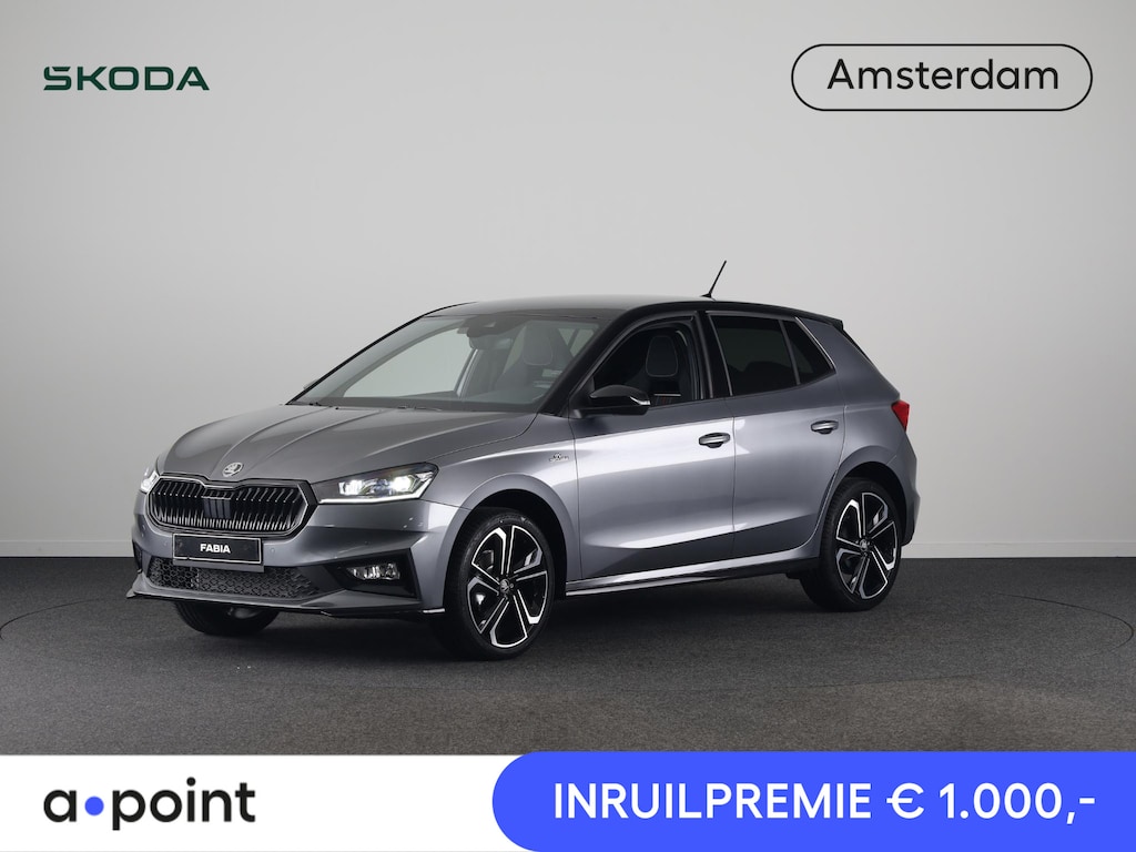Skoda Fabia Monte Carlo 1.0 TSI 115 pk 7 versn. DSG | Navigatie pakket | Travel assist | Licht en Zicht plus | Verwarmbare voorstoelen | 18 inch lichtmetalen velgen