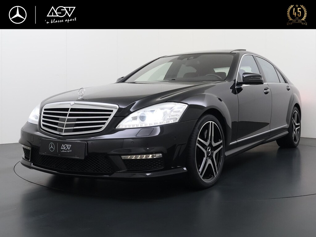 Mercedes-Benz S-klasse S 63 AMG Lang | Panorama - Schuifdak | Active Body Control | B&O Entertainment pakket voor | Burmester High End 3D Surround System | Designo Leder | Distronic Cruise Control